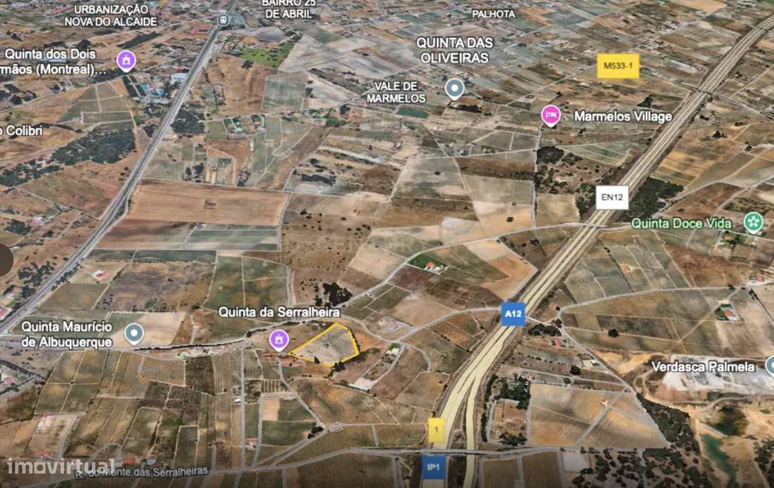 Terreno Misto - de 15.000 m² na Estrada das Serralheiras – Palmela- Se - Grande imagem: 2/4