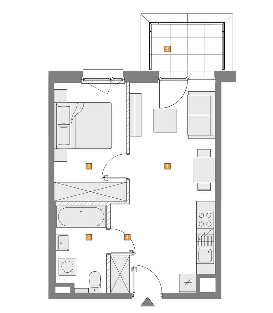 2 pokoje na granicy Żoliborza i Bielan | w promocji-5
