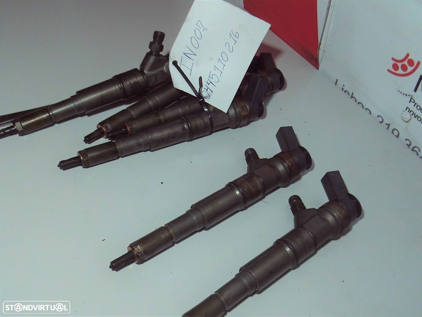 Injector  Usado BMW SERIE 1 BERLINA (E81/E87) 2.0 16V Diesel CAT 0445110216, 204... - 1