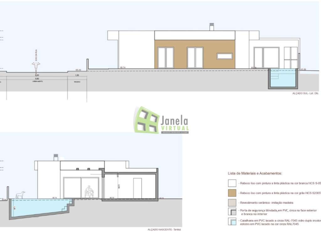 Moradia Isolada Térrea T3 com Piscina - Fernão Ferro-12