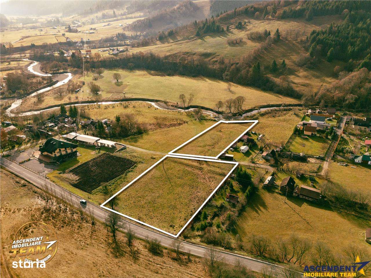 FILM! Teren cu potential, 6.700 mp, langa drumul principal, Catrusa, C - Imagine principală: 3/9