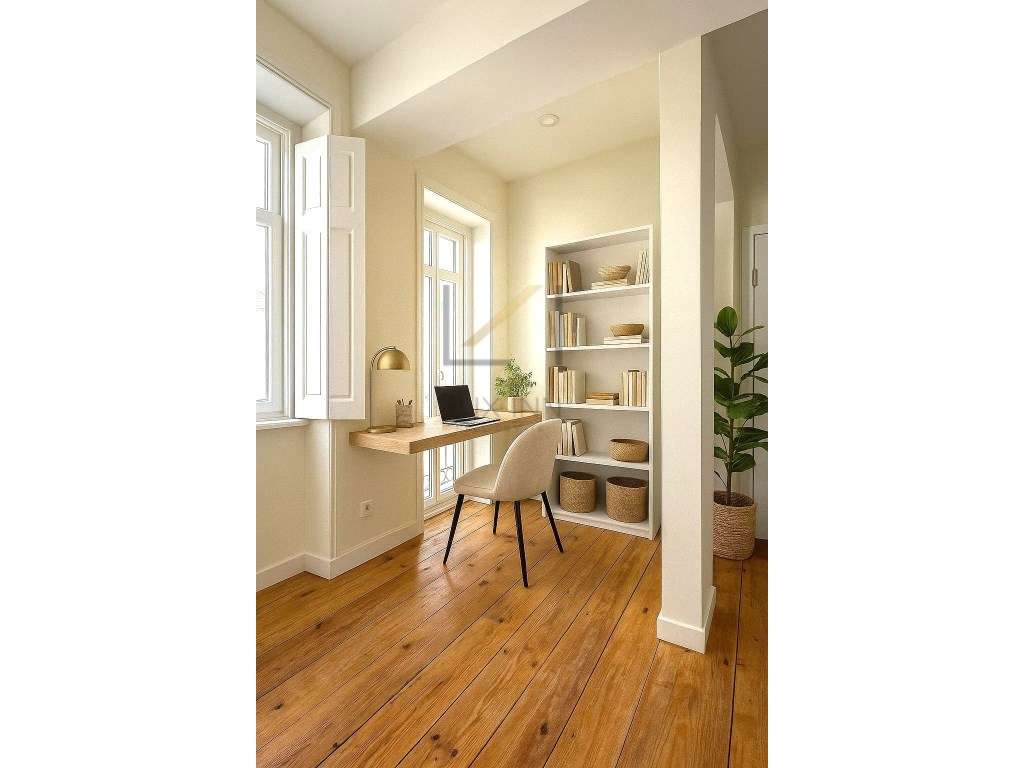 T3+1 duplex renovado e equipado na Ajuda, Lisboa - Grande imagem: 5/16