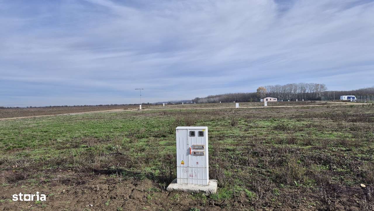 Loturi de teren 638 mp - curent tras la teren - Crevedia-8