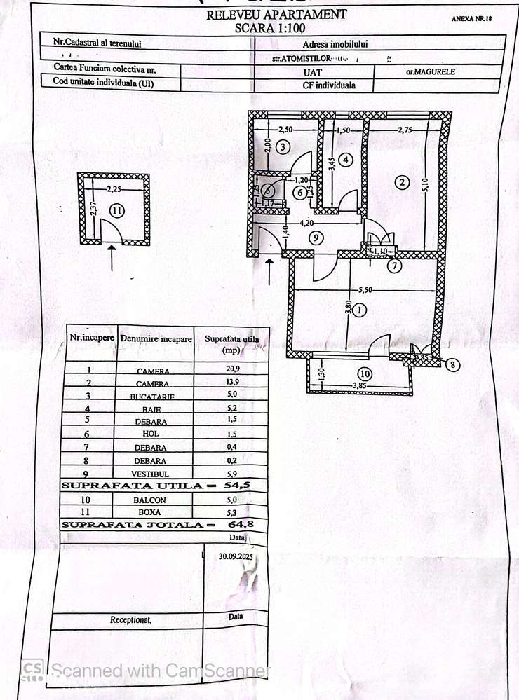 Apartament 2 Camere - Magurele - 65 MP - Decomandat - Boxa inclusa-7