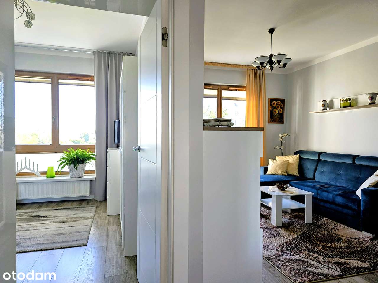 Ciche mieszkanie 47 m2- dwa pokoje. Duży balkon. Zieleń. Warszawa-11