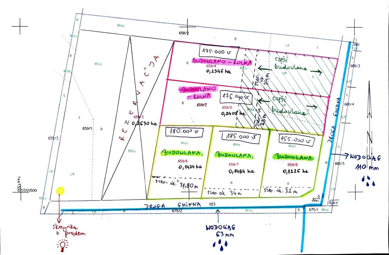 14 ar* BUDOWLANA* Blisko Krakowa* Dostęp do drogi* CICHO-9