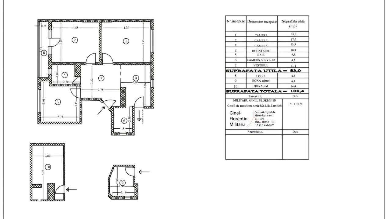 Apartament 3 camere Aviatorilor-Herastrau-10