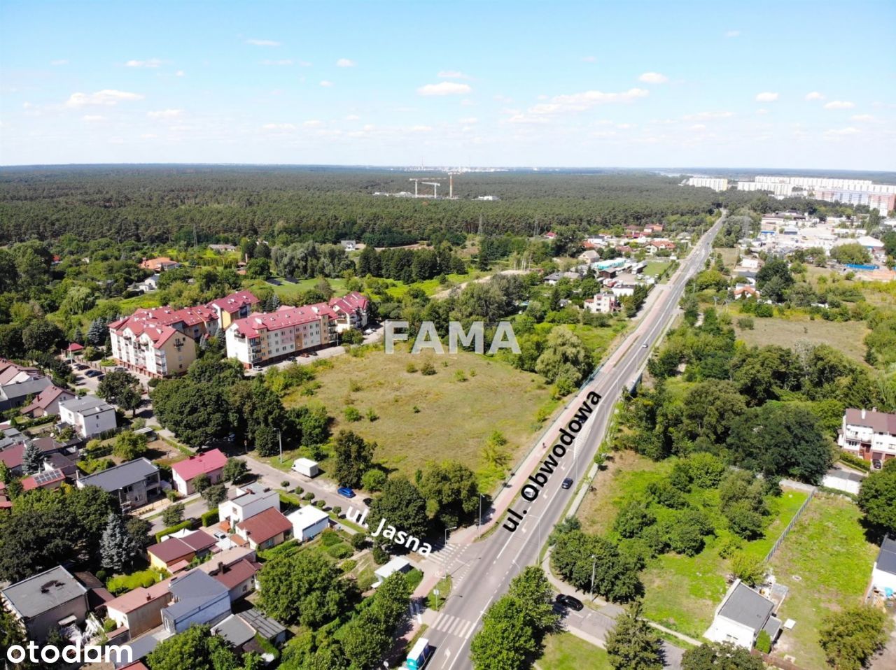 Południe, ul. Jasna, Mpzp: zabudowa wielorodzinna