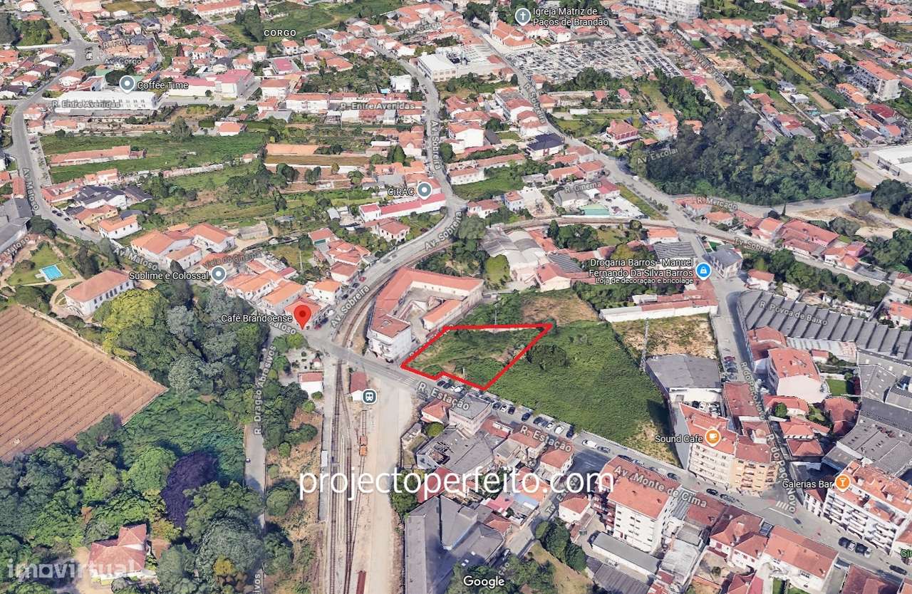 Lote de Terreno  Venda em Paços de Brandão,Santa Maria da Feira - Grande imagem: 2/8