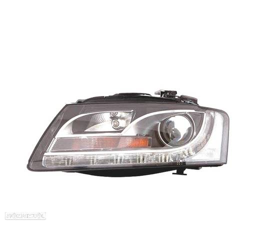 FARÓIS XENON PARA AUDI A5 SPORTBACK 09-11 DIURNA LED - 2