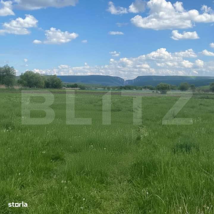 Teren 2.400 mp cu 72m asfalt, utilitati la limita si panorama spre Che - Imagine principală: 2/3