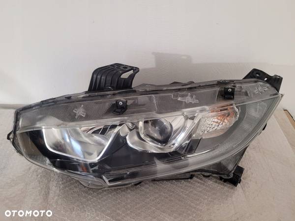 HONDA CIVIC X LAMPA PRZOD LEWA SOCZEWKA LED - 2