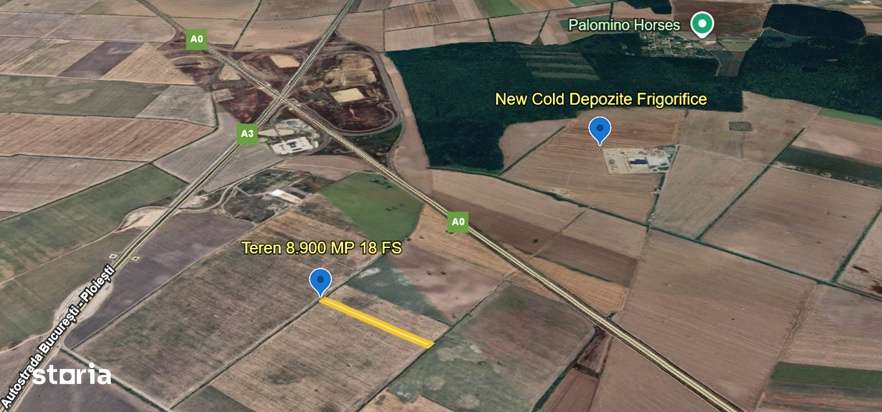 Vanzare Teren 8.900 MP Intravilan Tarla 15-Ștefanestii de Jos, Zona n - Imagine principală: 1/2