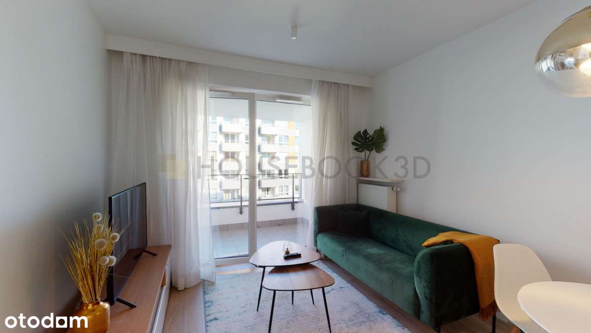 2 pokoje przy centrum biznesowym Mokotowa-12