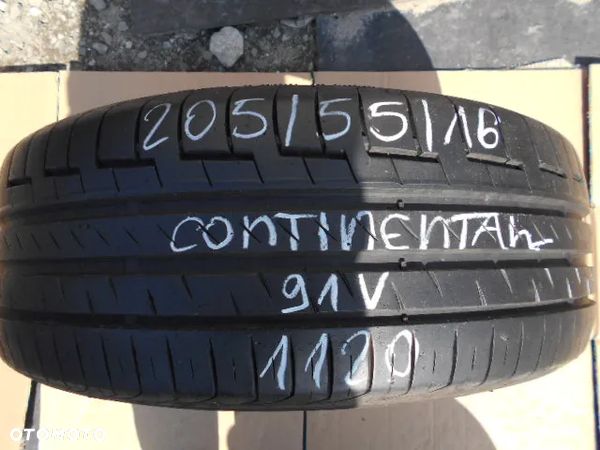 OPONA POJEDYNKA 205/55R16 CONTINENTAL  PREMIUM CONTACT 6 DOT 1120 8MM - 1