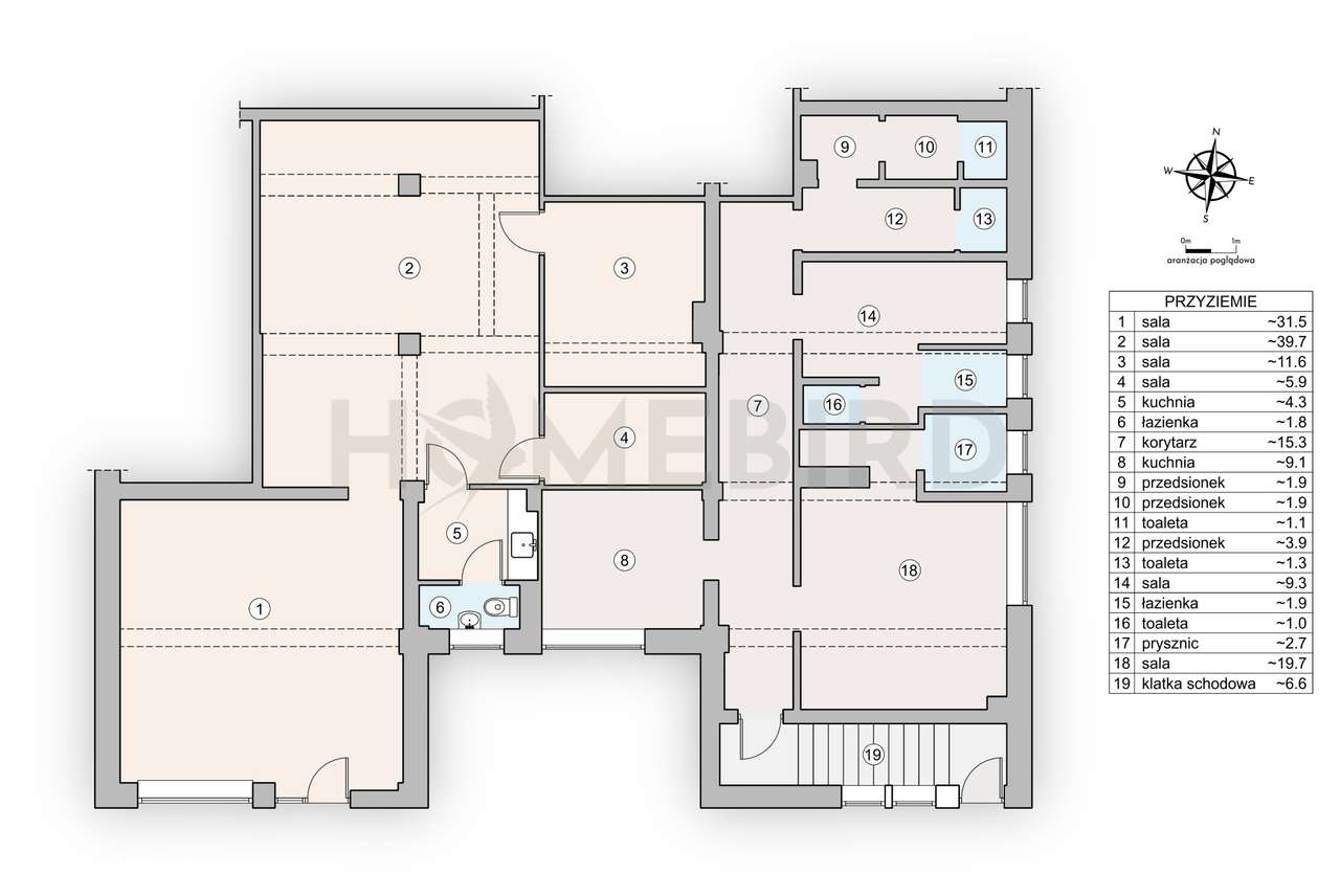Funkcjonalny lokal usługowy z komfortowym mieszkaniem-14