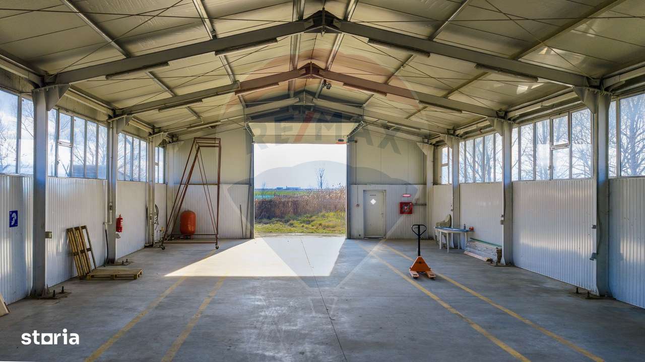 De închiriat spațiu pentru depozitare 300mp + curte 650mp Feldioara - Imagine principală: 3/15