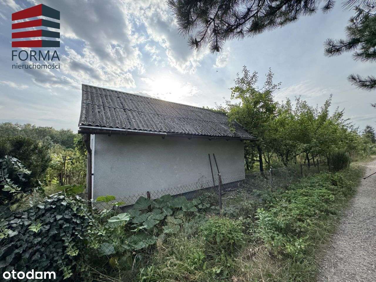 Atrakcyjna działka Rod Strzeszyn , domek murowany-15