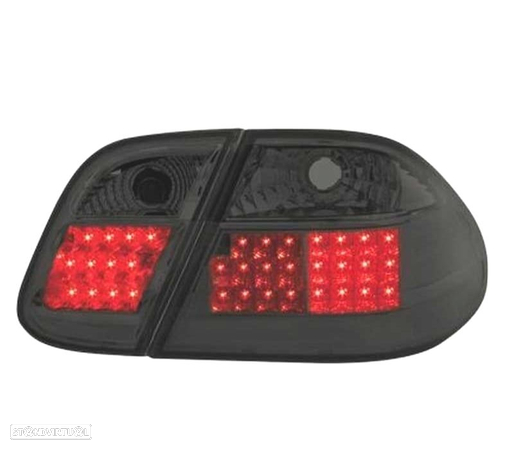 FAROLINS TRASEIROS LED PARA MERCEDES CLK W208 97-02 ESCURECIDOS - 3