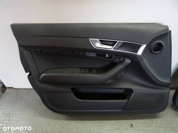 fotele kanapa boczki skora grzane Audi A6 C6 Avant czesci - 5