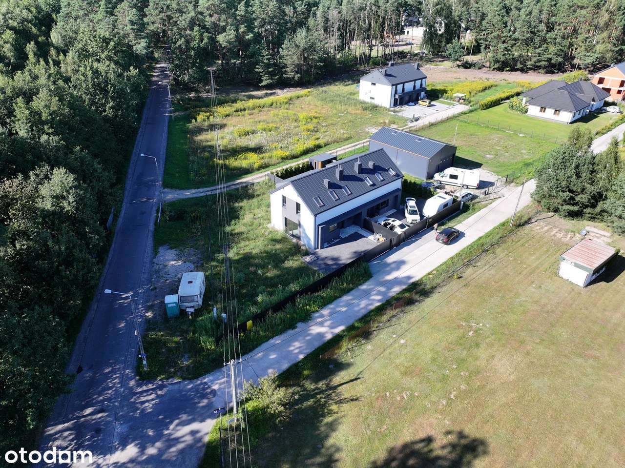 Kompaktowy bliźniak 94m2, duża działka 440m2 GOTOWY-13