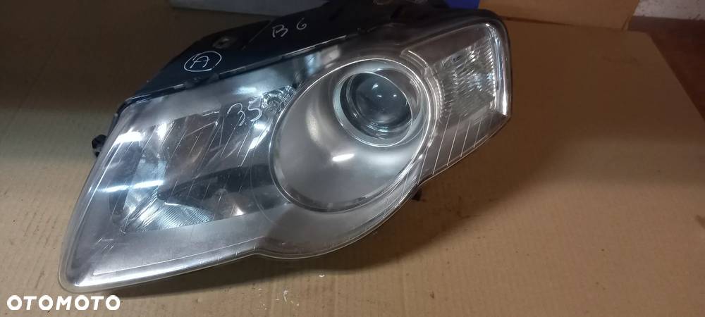 Lampa przód przednia lewa VW Passat B6 ANGIELSKA - 2