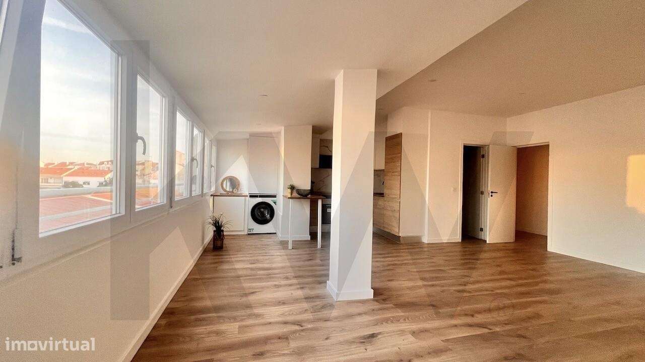 Apartamento T2 com 92m2 remodelado, centro/Baixa do Montijo, com muita - Grande imagem: 5/26