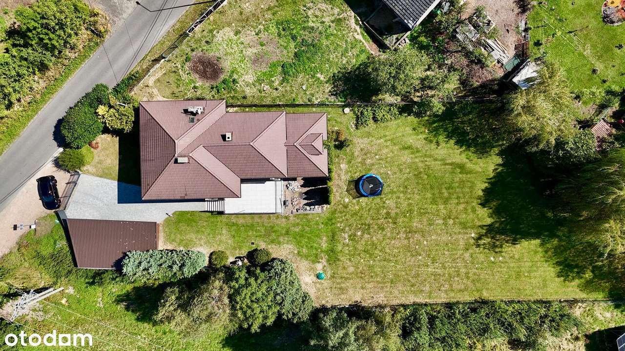 Przestronny dom (208,6 m²) na dużej działce – Borzęta k. Myślenic-17