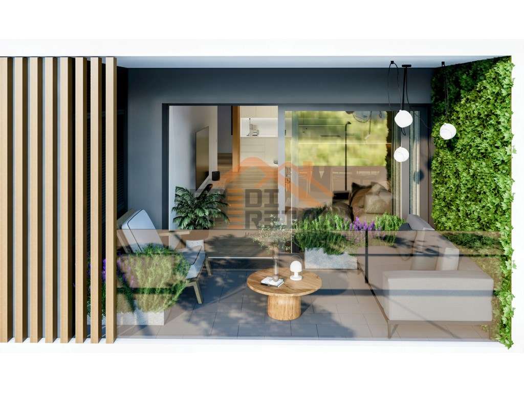 Apartamento T2, com varanda e parqueamento para duas viaturas, situ...-14