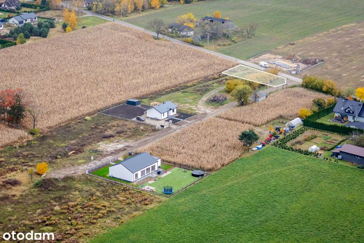 Działka budowlana w spokojnej okolicy przy lesie - Pełny obrazek: 4/13