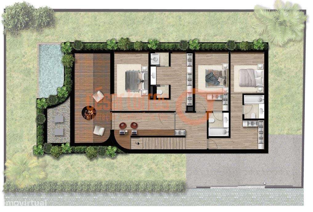 Moradia de Charme T4 + Office-26