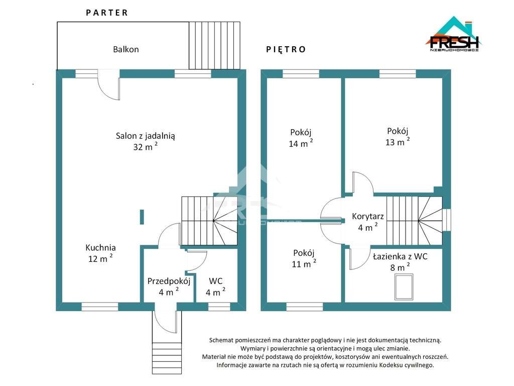 Dom skrajny w szeregu z garażem i działką-1