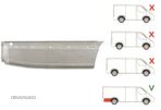 Segment reparatie aripa spate Mercedes Sprinter 2006-, VW  Crafter 2005-  L=4700mm Partea Dreapta, Spate, model :foarte lung  - EXTRA LONG lungime 1405 mm , inaltime 395 mm, in spatele rotii - 1