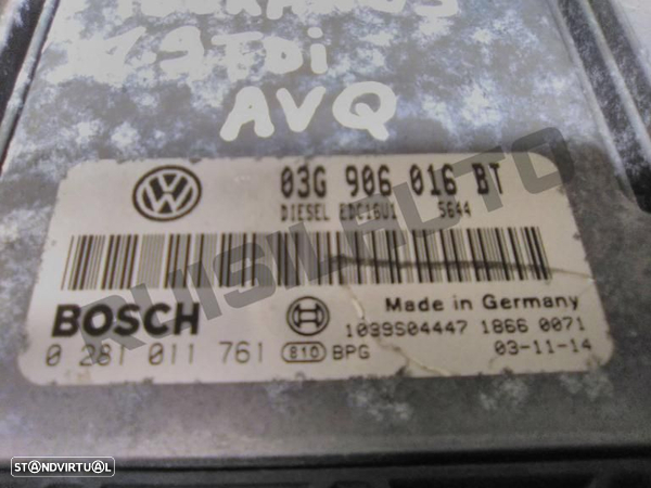 Centralina Do Motor 03g906_016bt Vw Touran (1t1) 1.9 Tdi [2003_ - 2