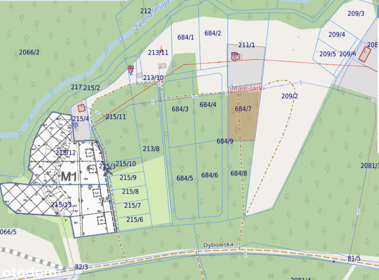 Działka na sprzedaż – Małe Jarki, koło Cierpic, niedaleko Torunia-11