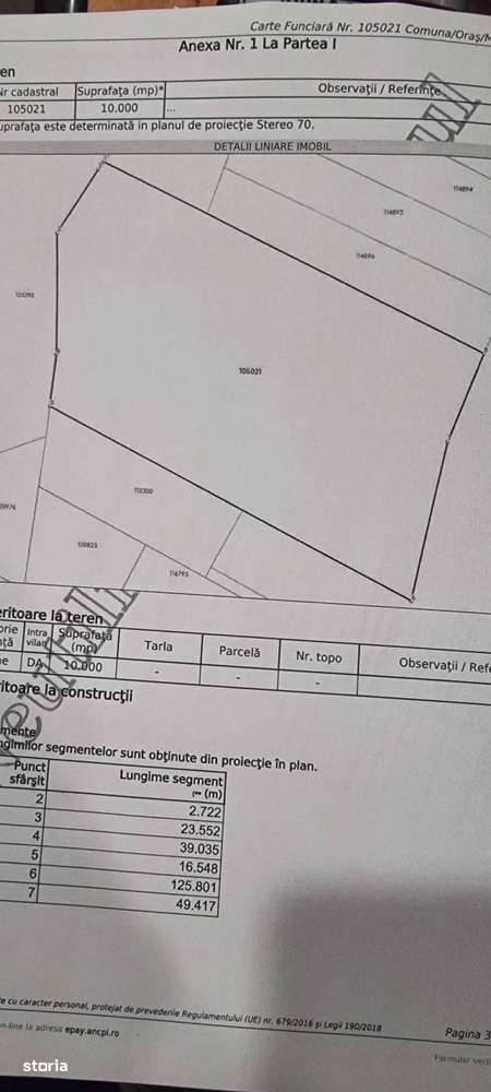 Vand teren intravilan in Zarnesti, langa circuitul motocros-1