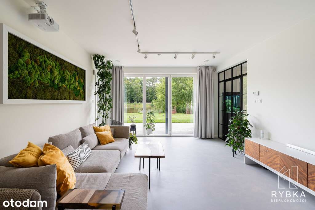 Zjawiskowy dom ze stawami tuż przy lesie-8