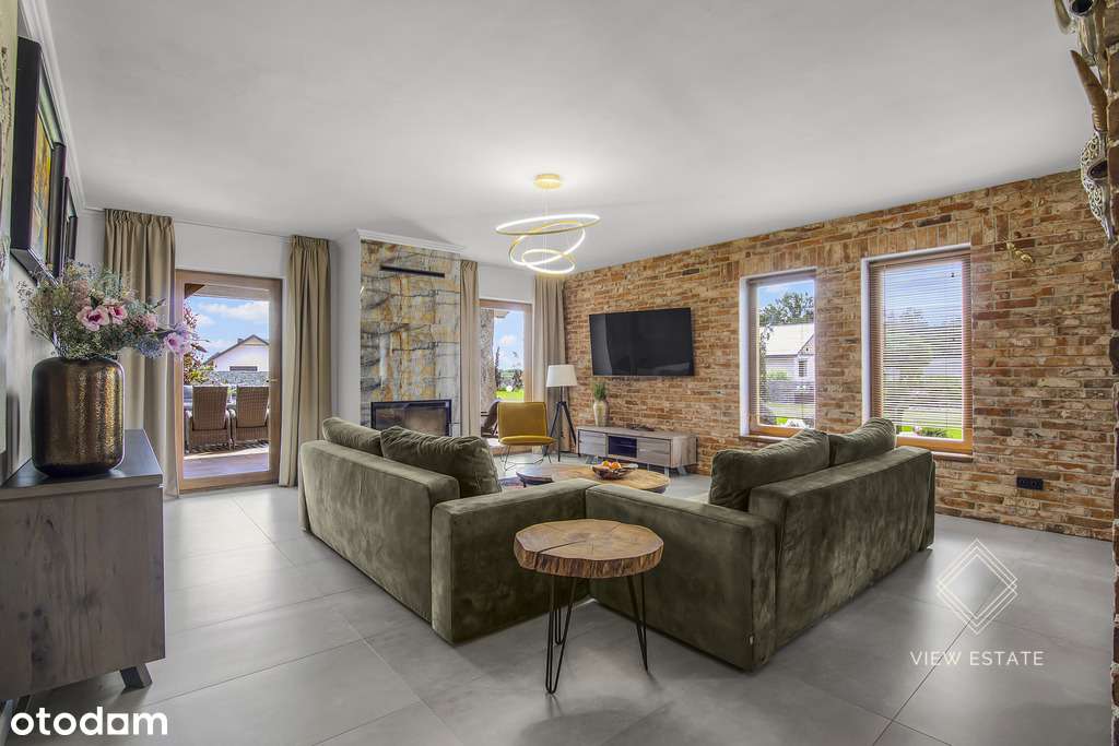 Las | działka 3000 m2 | basen | nowoczesny design-4