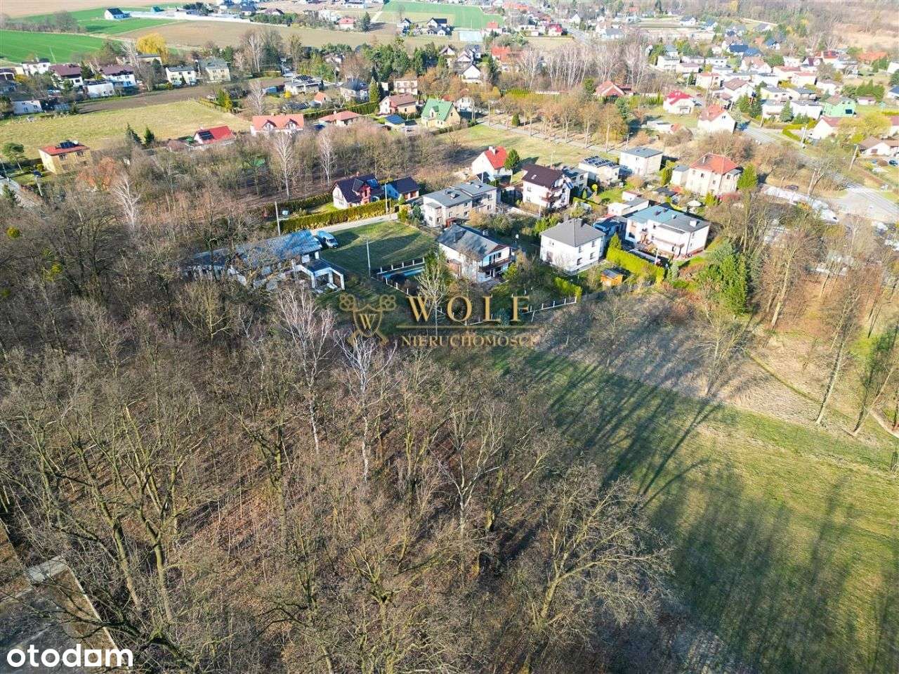 Urokliwie położona działka usługowa -Zbrosławice-1