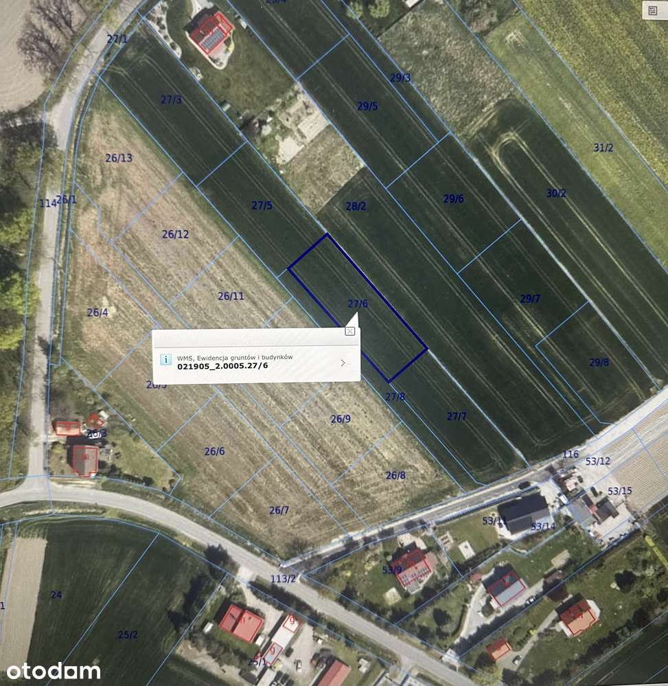 Działka budowlana nieopodal Ślęży 1212mkw - Pełny obrazek: 5/5