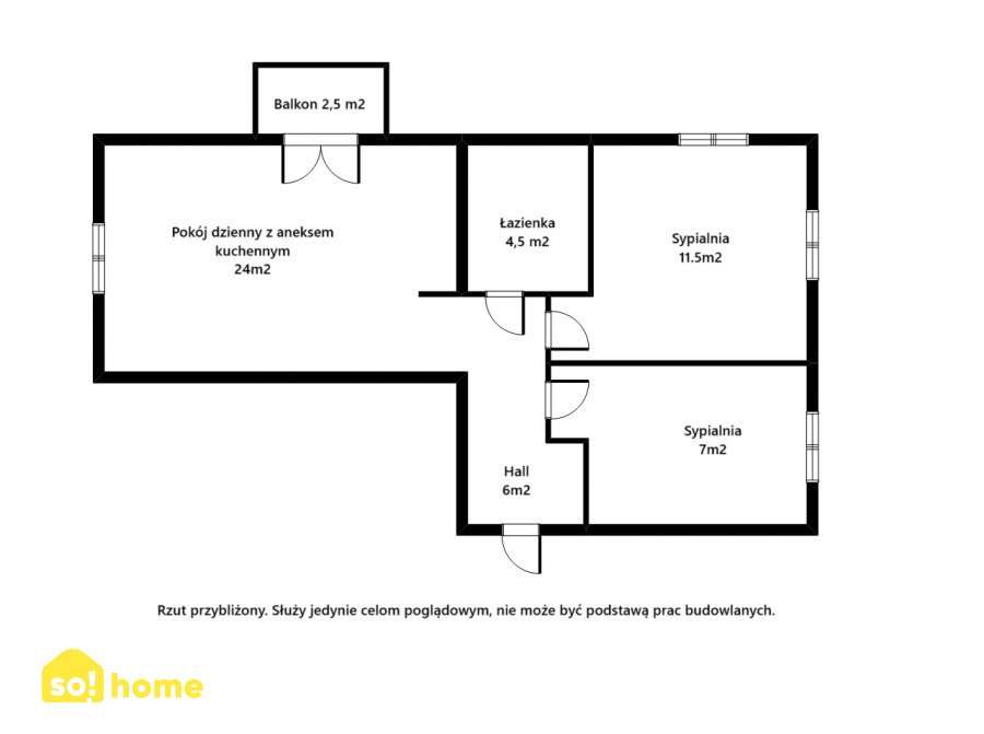 3 pokojowe mieszkanie 53,68m2 po generalnym remonc-14