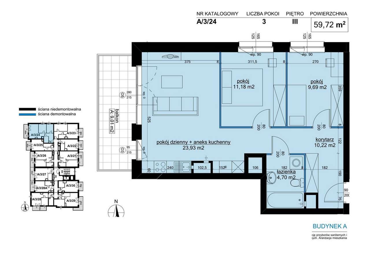GOTOWE > 3 pokoje > BALKON > zakochasz się po obejrzeniu !-1