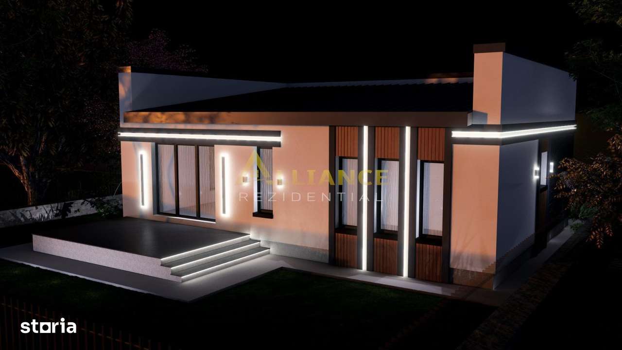 Casa individuala parter - 4 camere 2 bai - teren 309mp-6