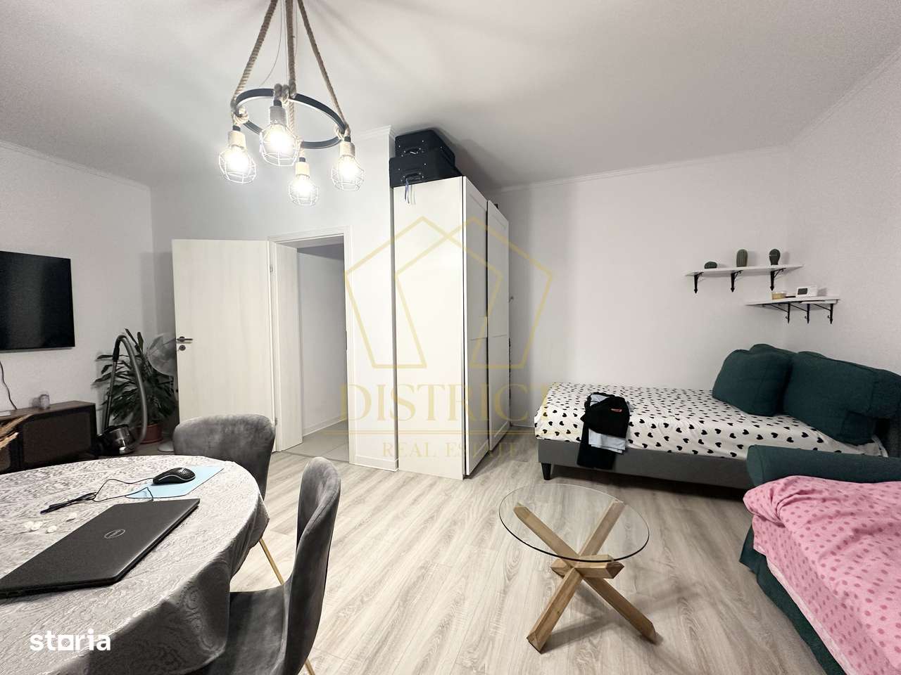 Apartament spatios cu 1 camera si terasa 19mp | Giroc - Imagine principală: 2/8