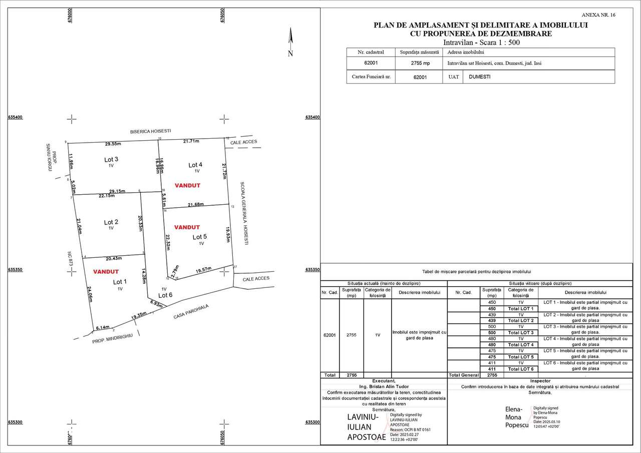 Ultimele 2 loturi intravilan – Dumești–Hoisești, la doar 12 km de Iași - Imagine principală: 4/4