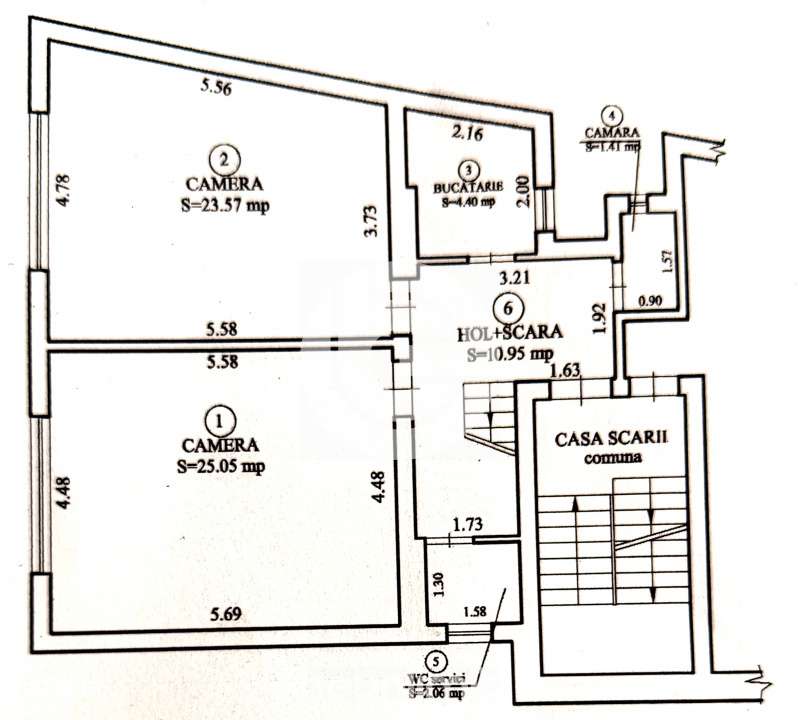 Apartament 4 camere | Str. Dealului | Parcare in curte interioara-16