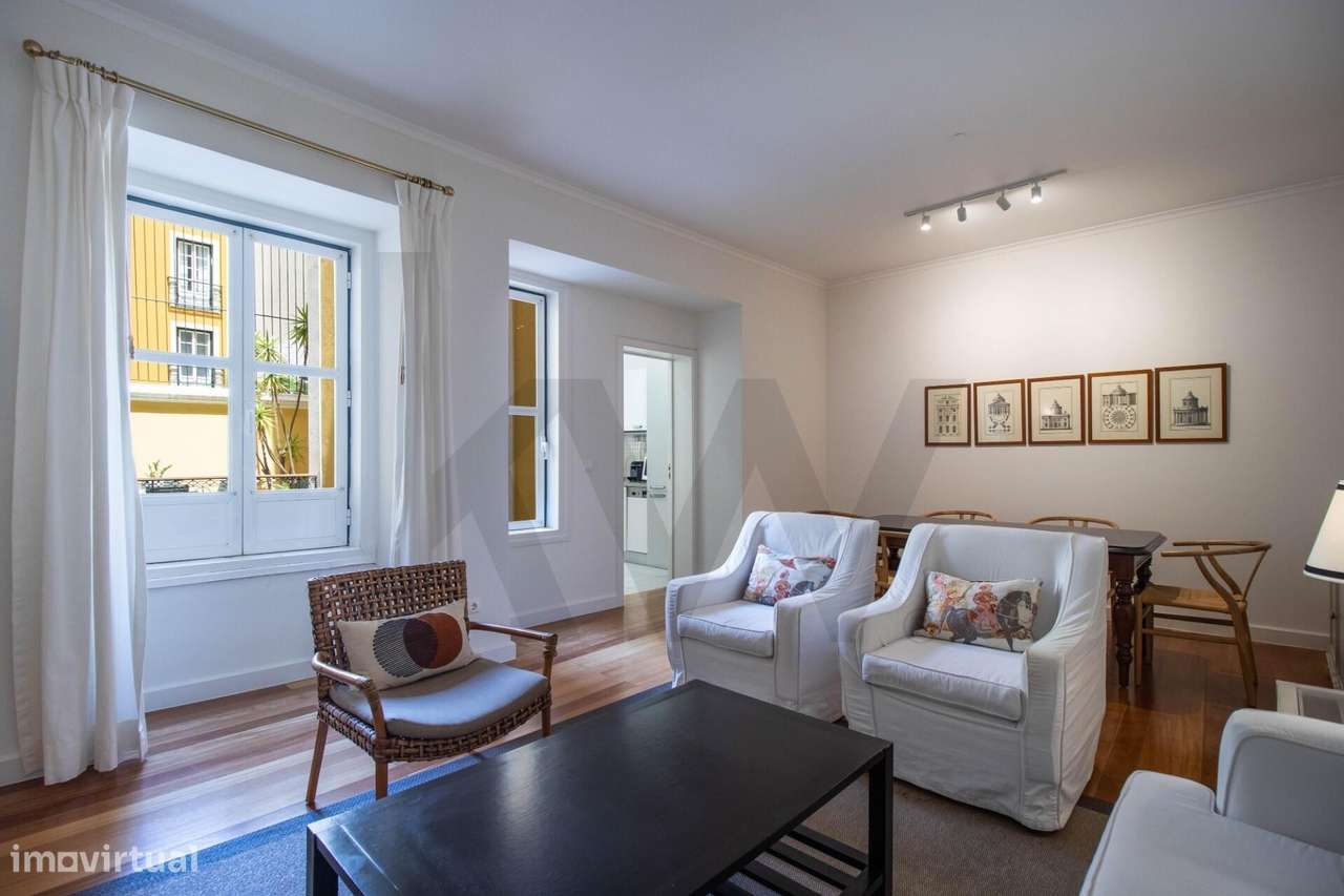 Apartamento T2 no Chiado com Terraço – Mobilado e em Ótimo Estado - Grande imagem: 5/41