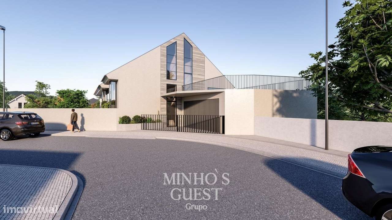 Moradia V3+1 Nova com Piscina | Nogueiró, Braga-13