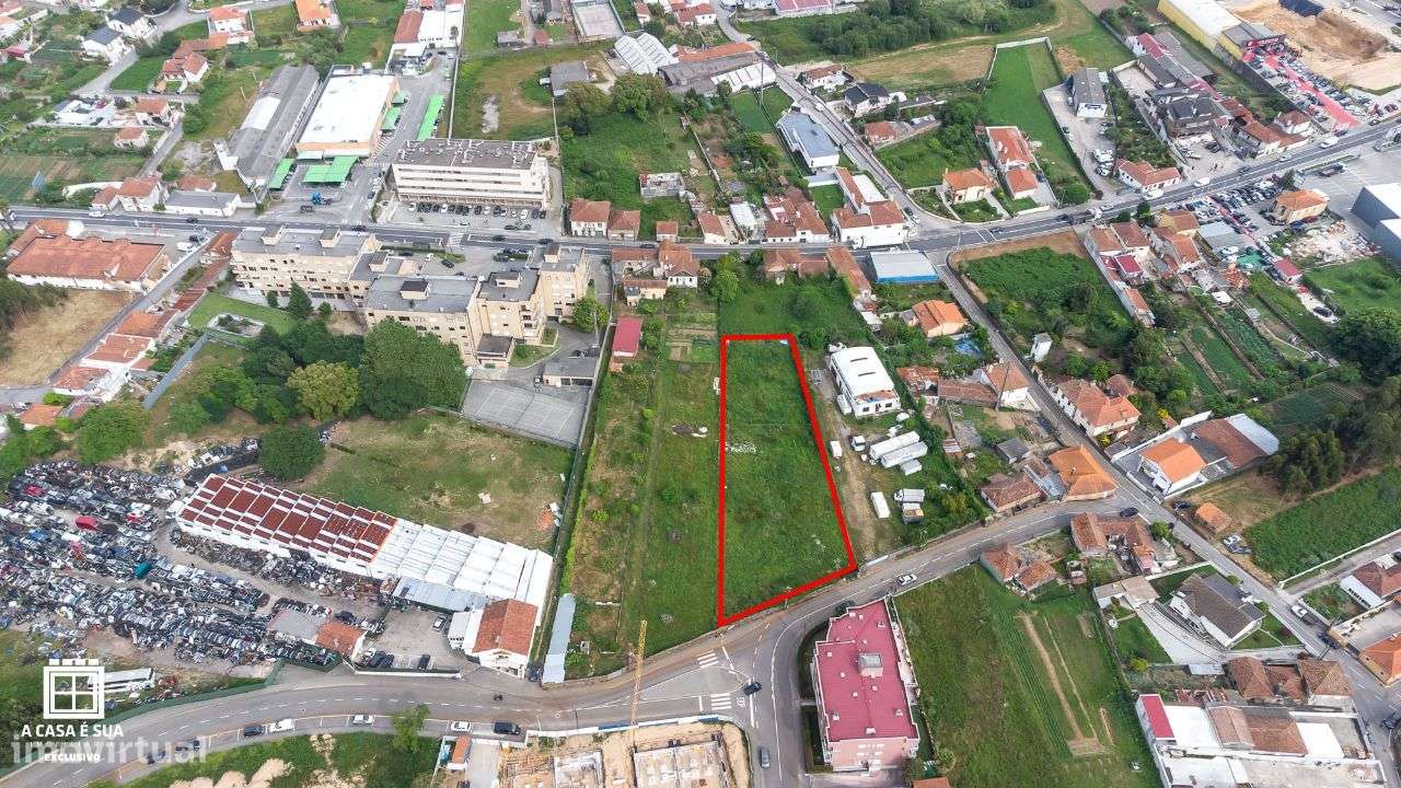 Terreno para Construção com 2.650 m2 em Lourosa - Exclusivo - Grande imagem: 4/12