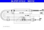 HYUNDAI ELANTRA LINKA HAMULCA RĘCZNEGO 583112 - 3